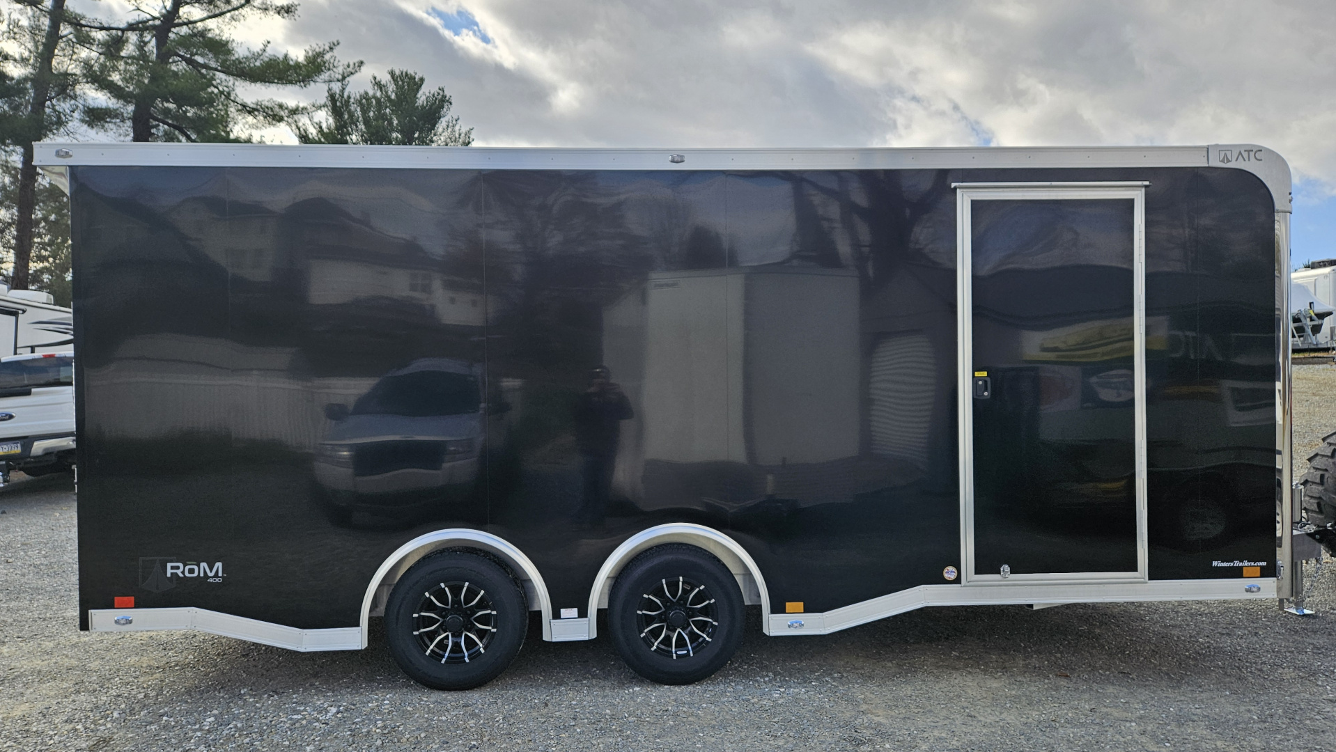 New 2026 ATC ROM400 8.5X20TA Car / Racing Trailer