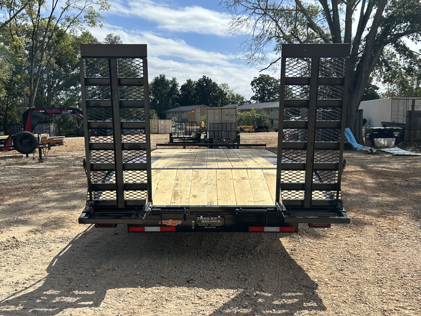 New 2026 Down 2 Earth Trailers 8.5x20 14K Deckover Equipment Trailer