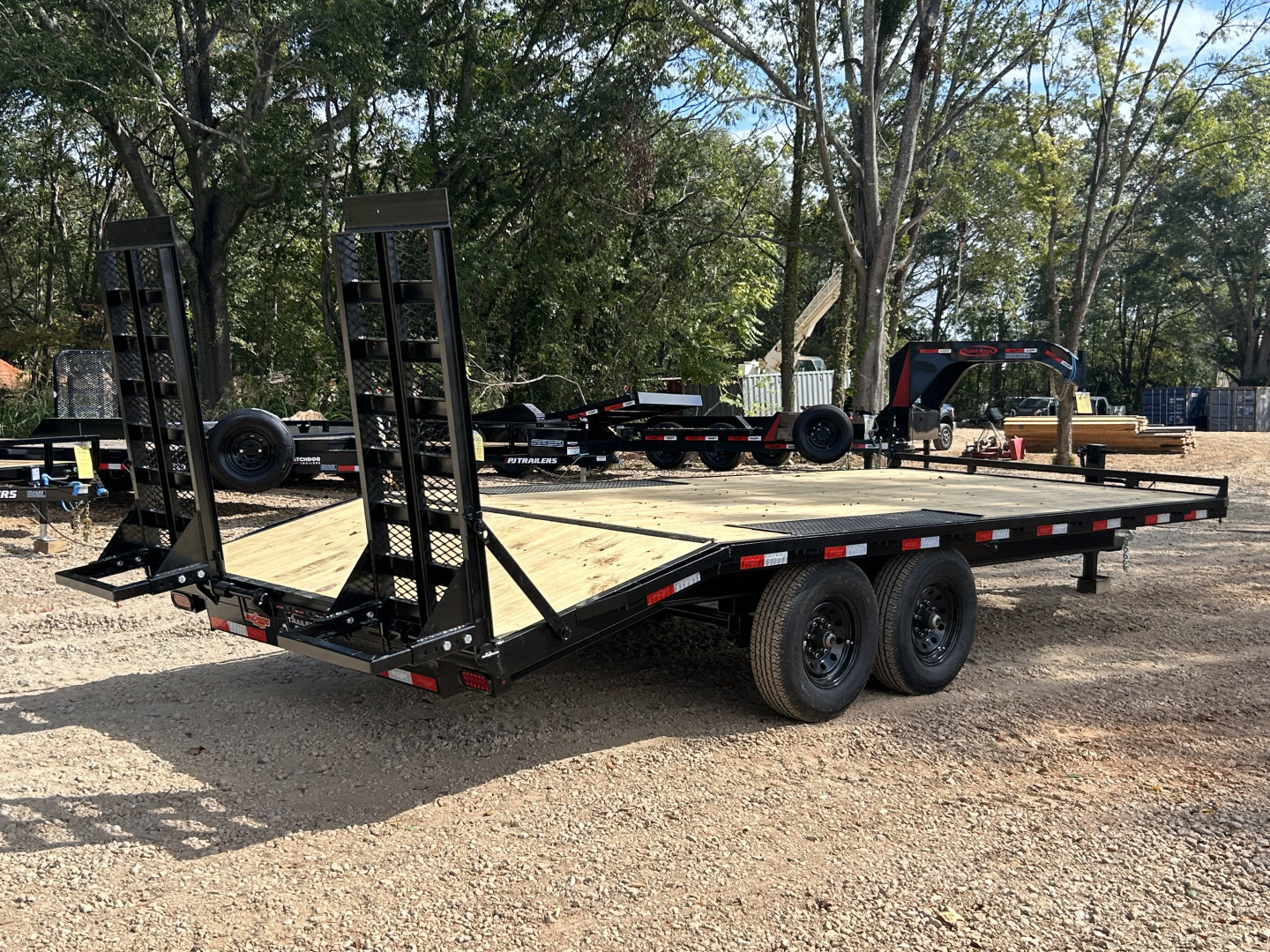 New 2026 Down 2 Earth Trailers 8.5x20 14K Deckover Equipment Trailer