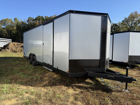 New 2026 Covered Wagon Trailers 8.5X24 TA3 B/O 7' POLY Cargo / Enclosed Trailer