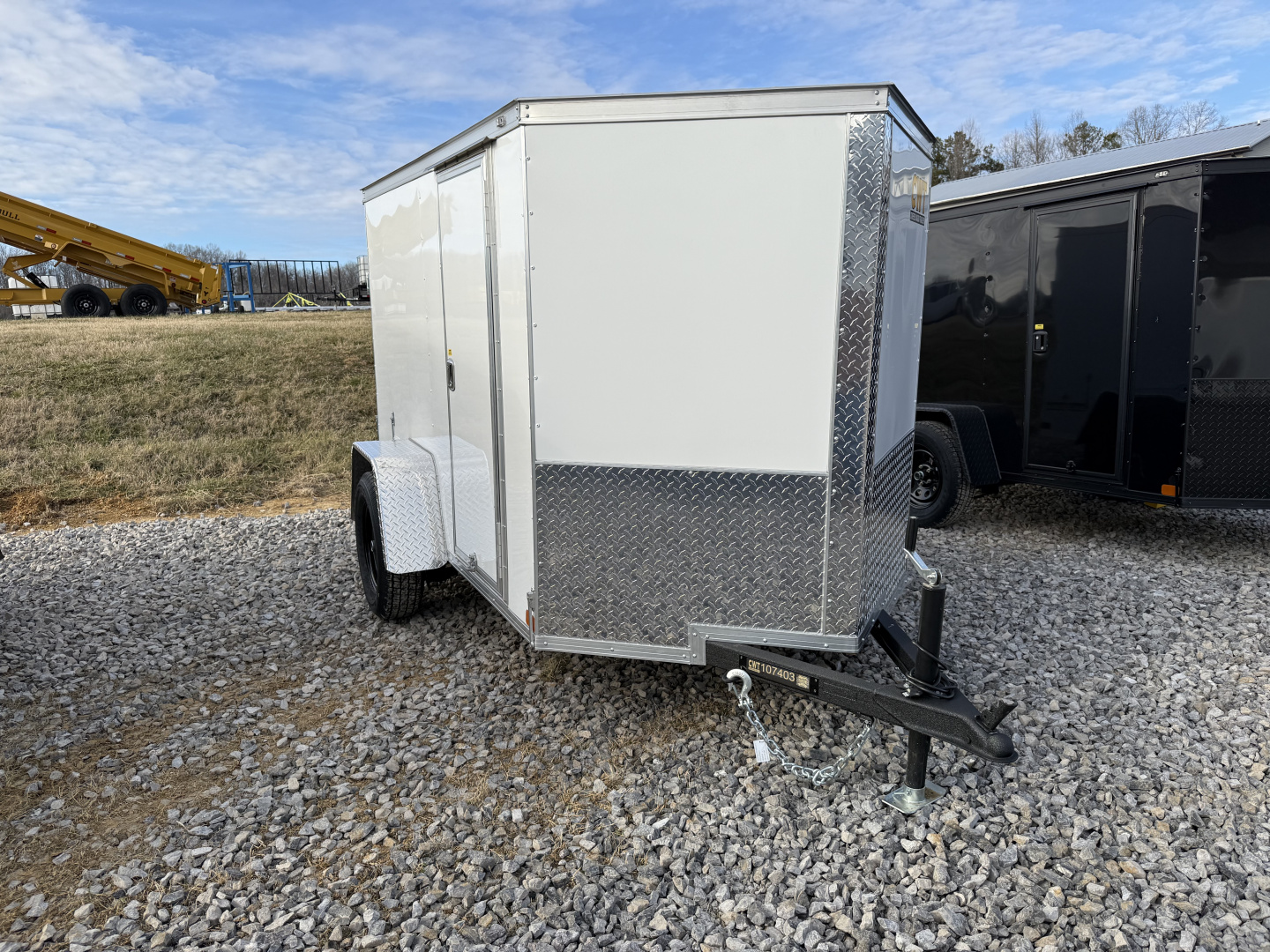New 2026 Covered Wagon Trailers 5X8 SA DOUBLE DOOR Cargo / Enclosed Trailer