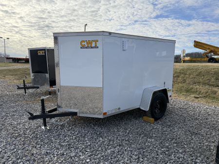 New 2026 Covered Wagon Trailers 5X8 SA DOUBLE DOOR Cargo / Enclosed Trailer