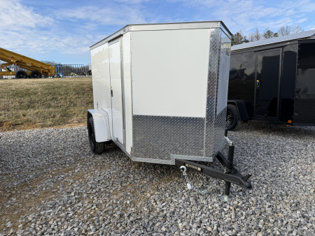 New 2026 Covered Wagon Trailers 5X8 SA DOUBLE DOOR Cargo / Enclosed Trailer