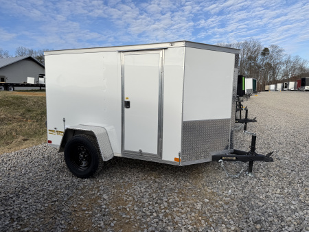 New 2026 Covered Wagon Trailers 5X8 SA DOUBLE DOOR Cargo / Enclosed Trailer