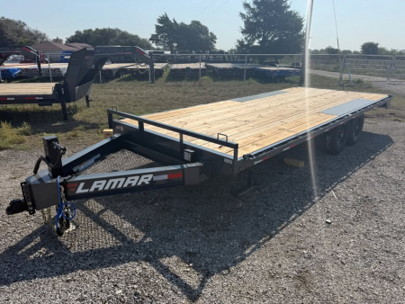 New 2026 Lamar Trailers 102x20 Deckover Trailer