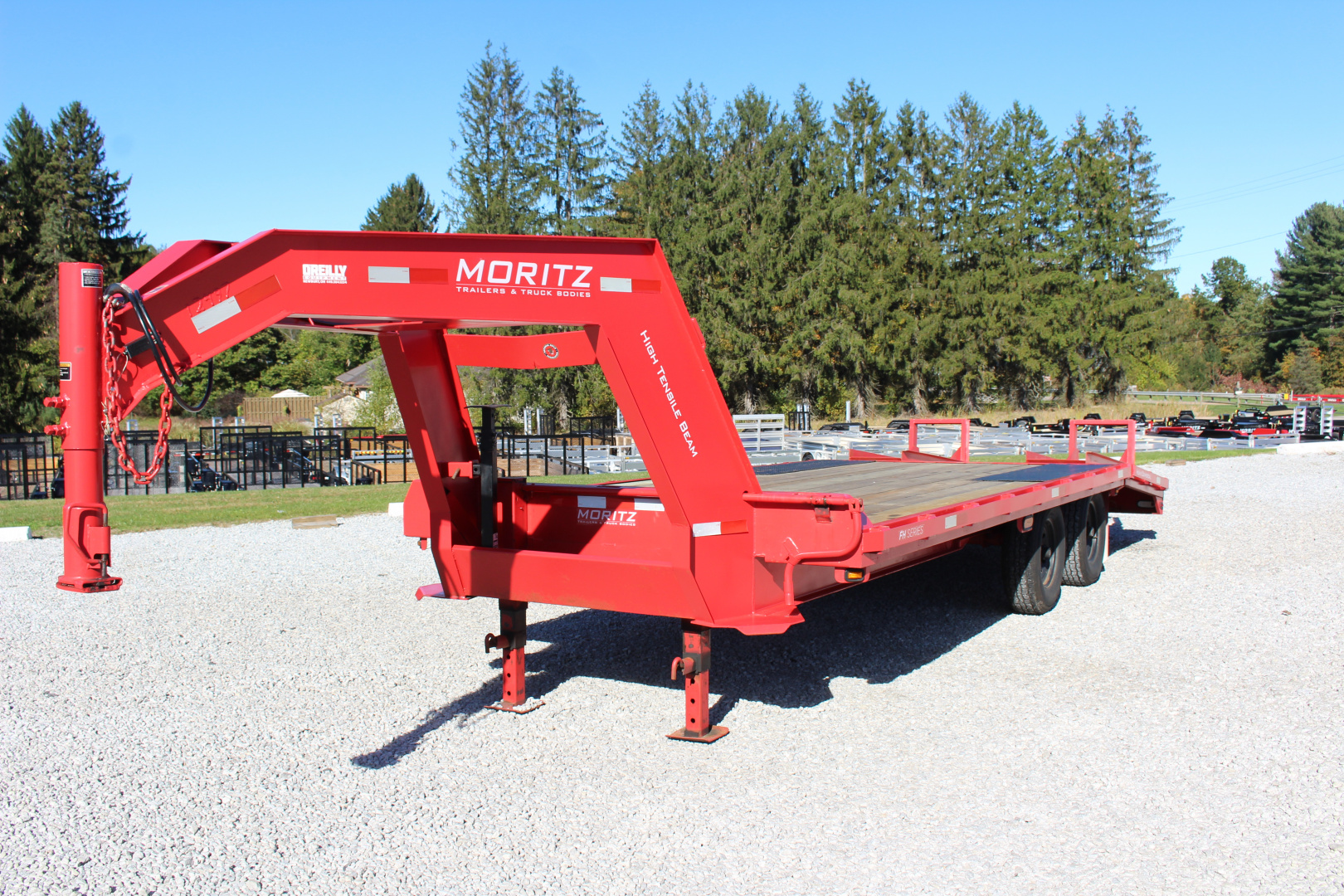 Used 2005 Moritz International FBG+5-16 Gooseneck Trailer - 14,500# GVW