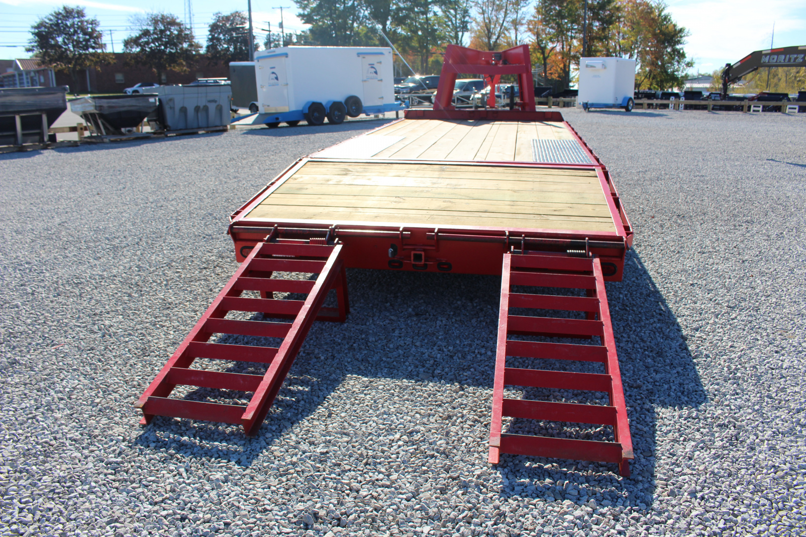 Used 2005 Moritz International FBG+5-16 Gooseneck Trailer - 14,500# GVW