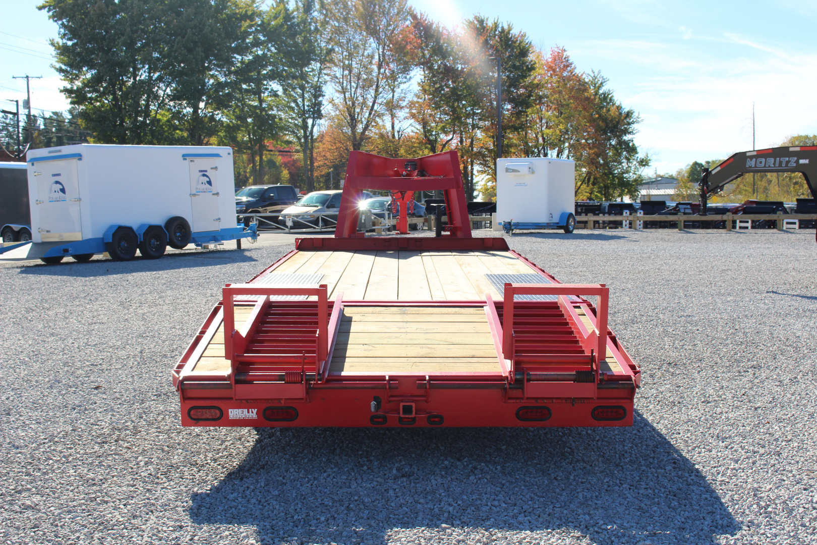 Used 2005 Moritz International FBG+5-16 Gooseneck Trailer - 14,500# GVW