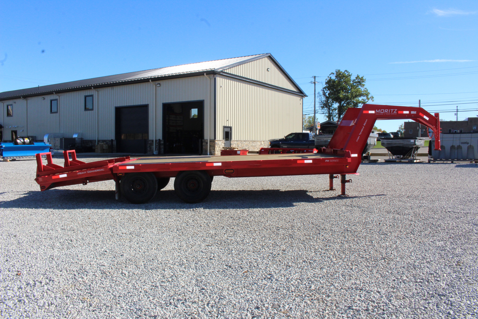 Used 2005 Moritz International FBG+5-16 Gooseneck Trailer - 14,500# GVW