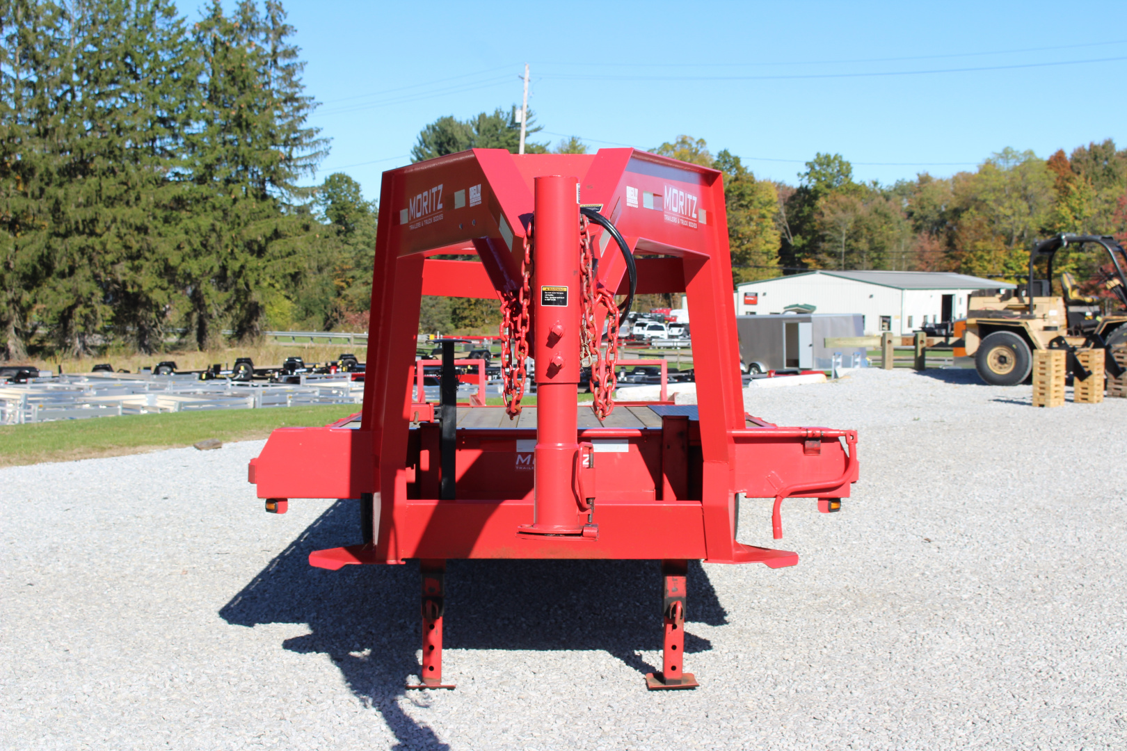 Used 2005 Moritz International FBG+5-16 Gooseneck Trailer - 14,500# GVW