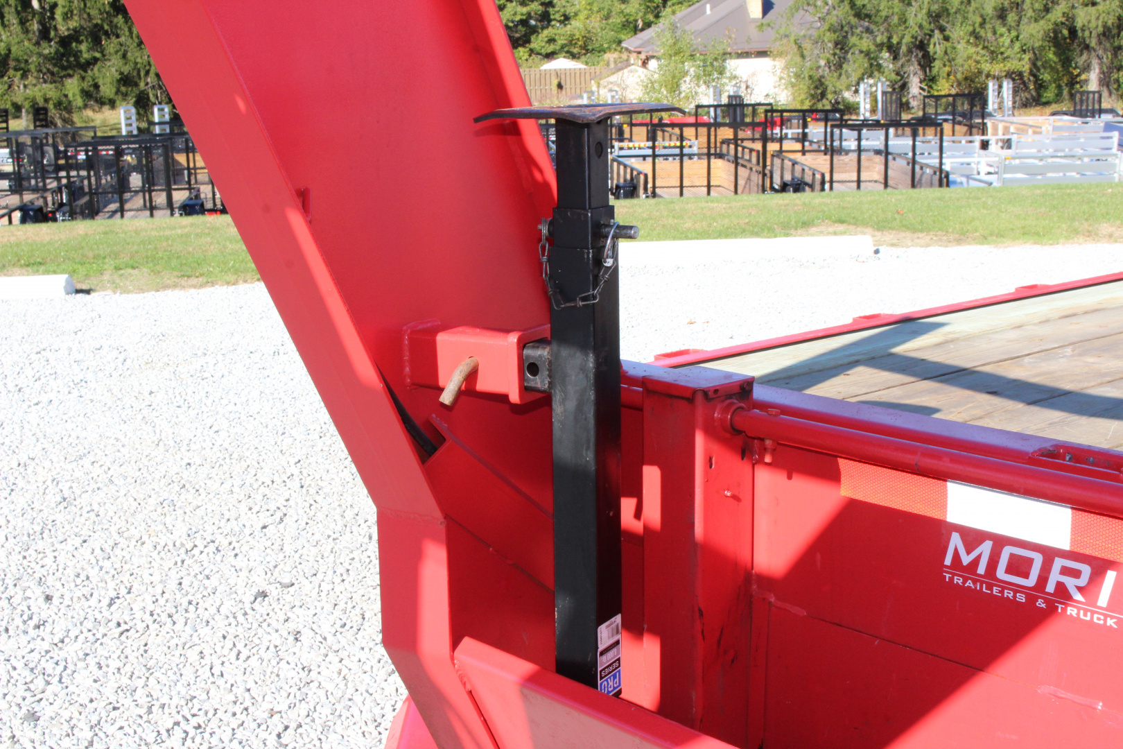Used 2005 Moritz International FBG+5-16 Gooseneck Trailer - 14,500# GVW