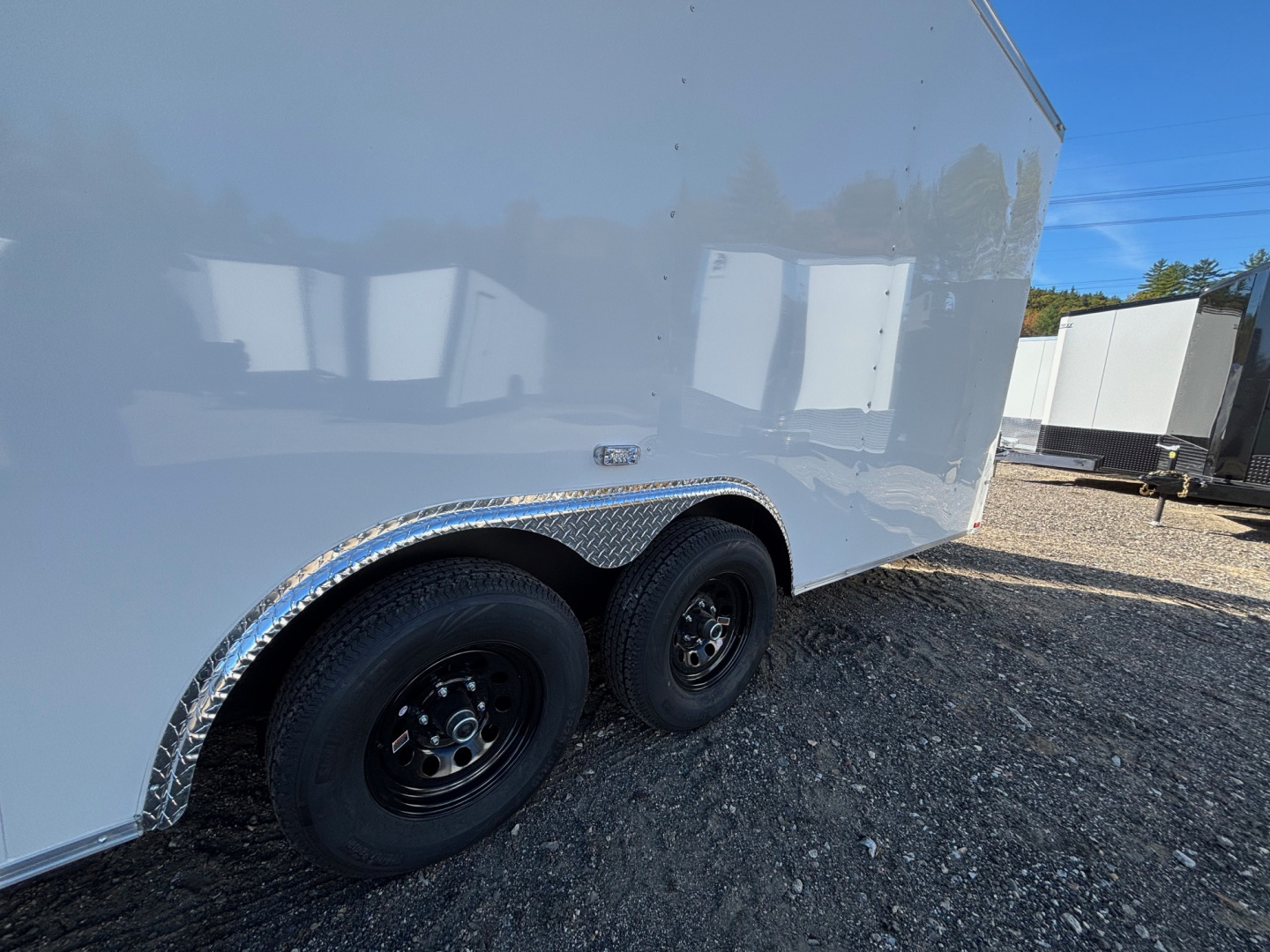 New 2026 SPARTAN 8.5X26 + 2ft V nose/ 7'6 Int Height /.030 Exterior/ Triple tube tongue / - 9990gvw