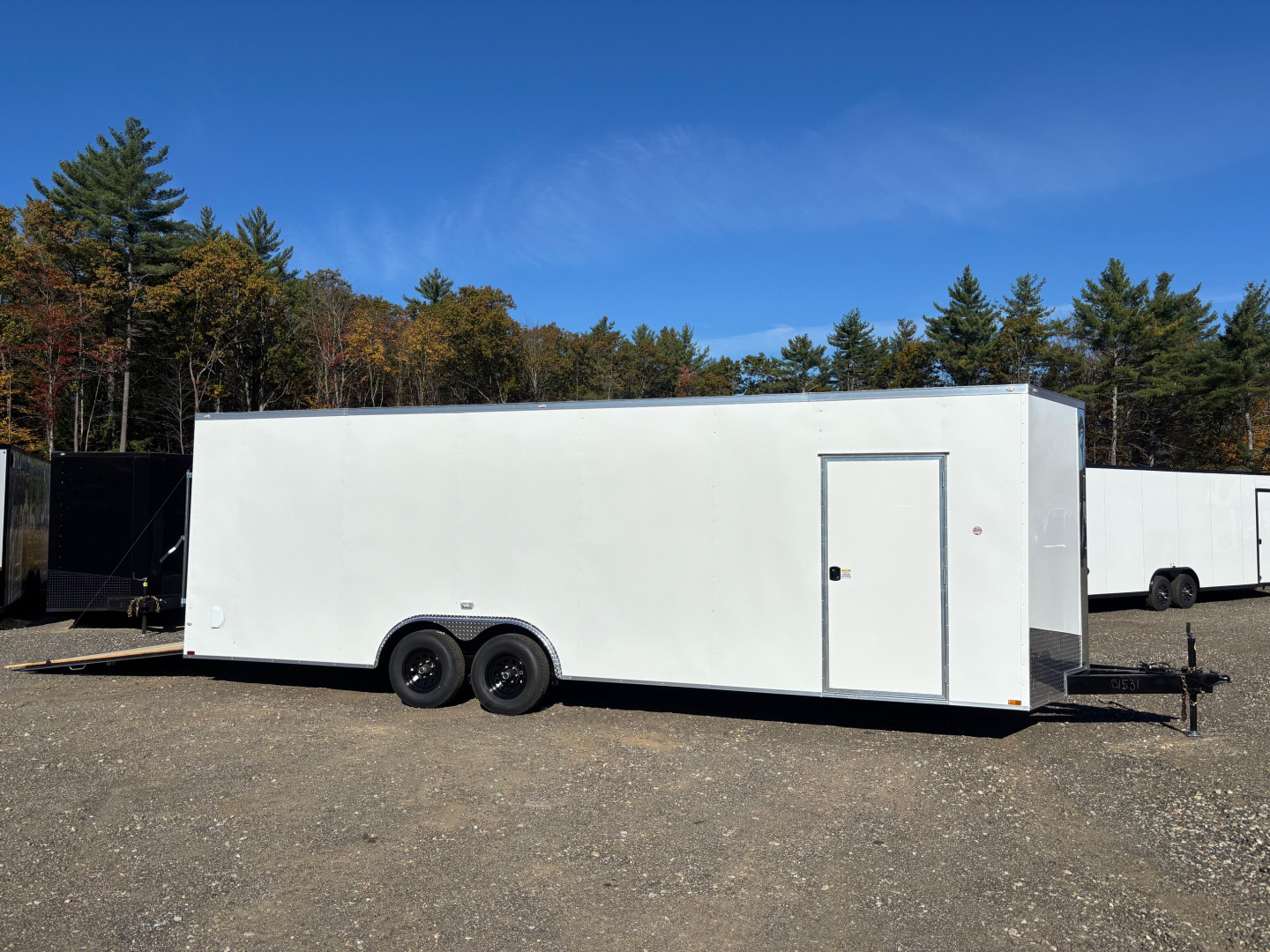 New 2026 SPARTAN 8.5X26 + 2ft V nose/ 7'6 Int Height /.030 Exterior/ Triple tube tongue / - 9990gvw