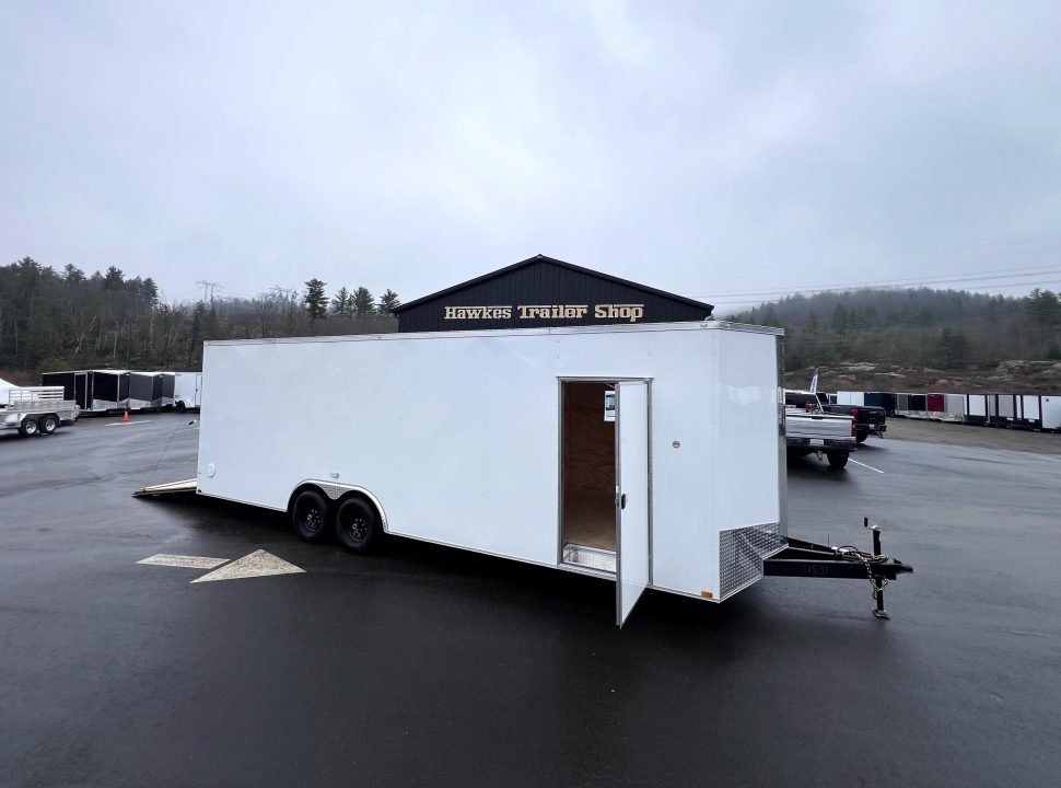 New 2026 SPARTAN 8.5X26 + 2ft V nose/ 7'6 Int Height /.030 Exterior/ Triple tube tongue / - 9990gvw