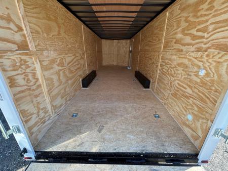 New 2026 SPARTAN 8.5X26 + 2ft V nose/ 7'6 Int Height /.030 Exterior/ Triple tube tongue / - 9990gvw