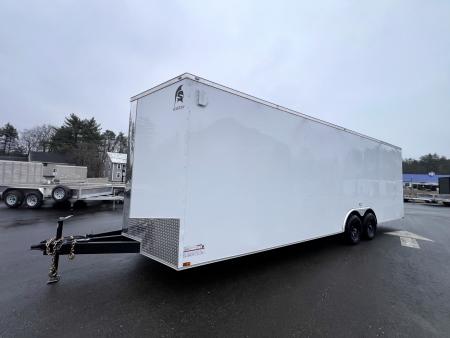 New 2026 SPARTAN 8.5X26 + 2ft V nose/ 7'6 Int Height /.030 Exterior/ Triple tube tongue / - 9990gvw