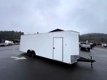 New 2026 SPARTAN 8.5X26 + 2ft V nose/ 7'6 Int Height /.030 Exterior/ Triple tube tongue / - 9990gvw