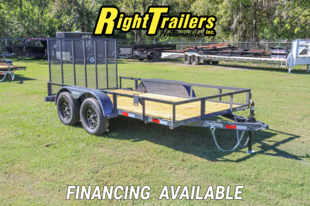 New 2026 6X12 Triple Crown Utility Trailer