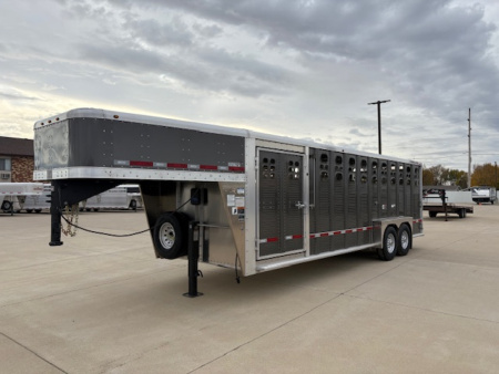 New 2026 Wilson Trailer Company PSGN-5724 Stock / Stock Combo Trailer