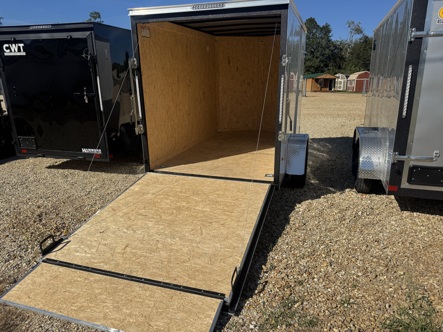 New 2026 Covered Wagon Trailers 6x10 Cargo / Enclosed Trailer