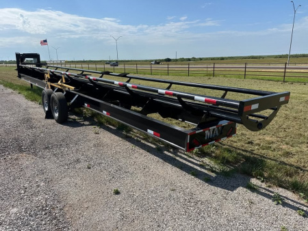 New 2025 May Trailer Manufacturing 36' Hay Trailer