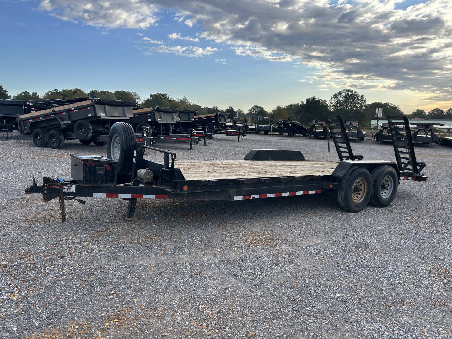 Used 2018 TLC 83"X20' 16K Equipment Trailer
