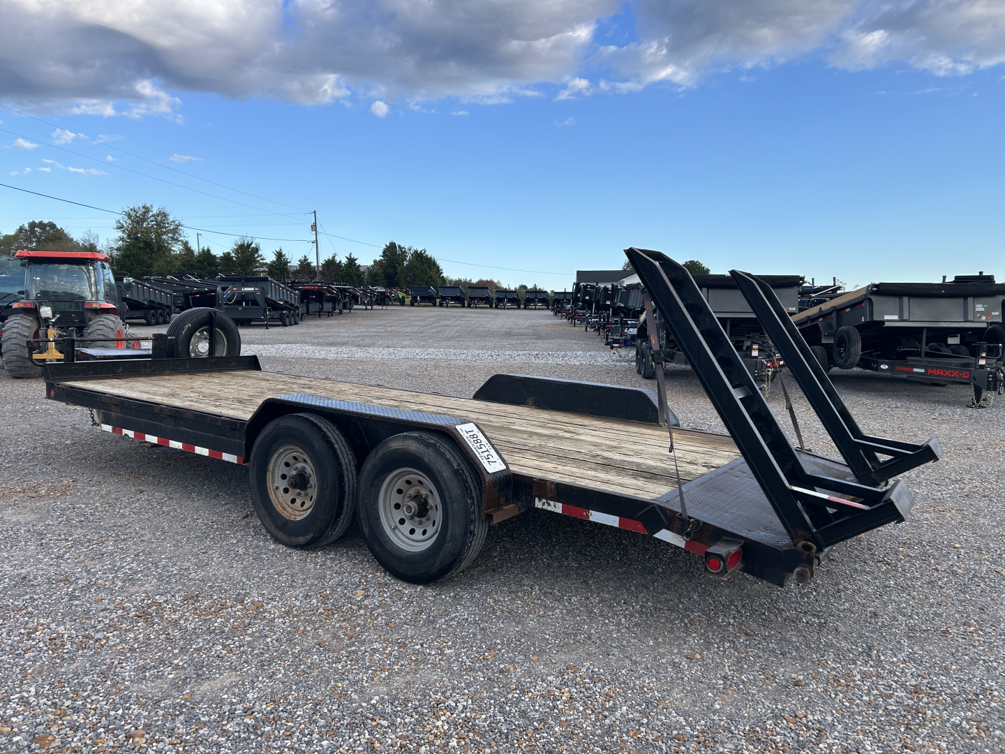 Used 2018 TLC 83"X20' 16K Equipment Trailer