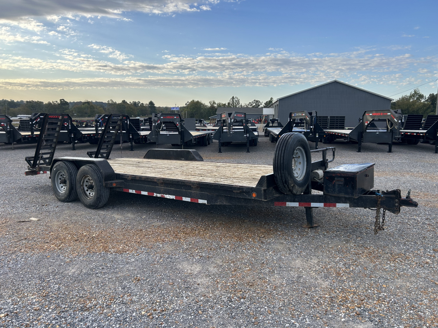Used 2018 TLC 83"X20' 16K Equipment Trailer