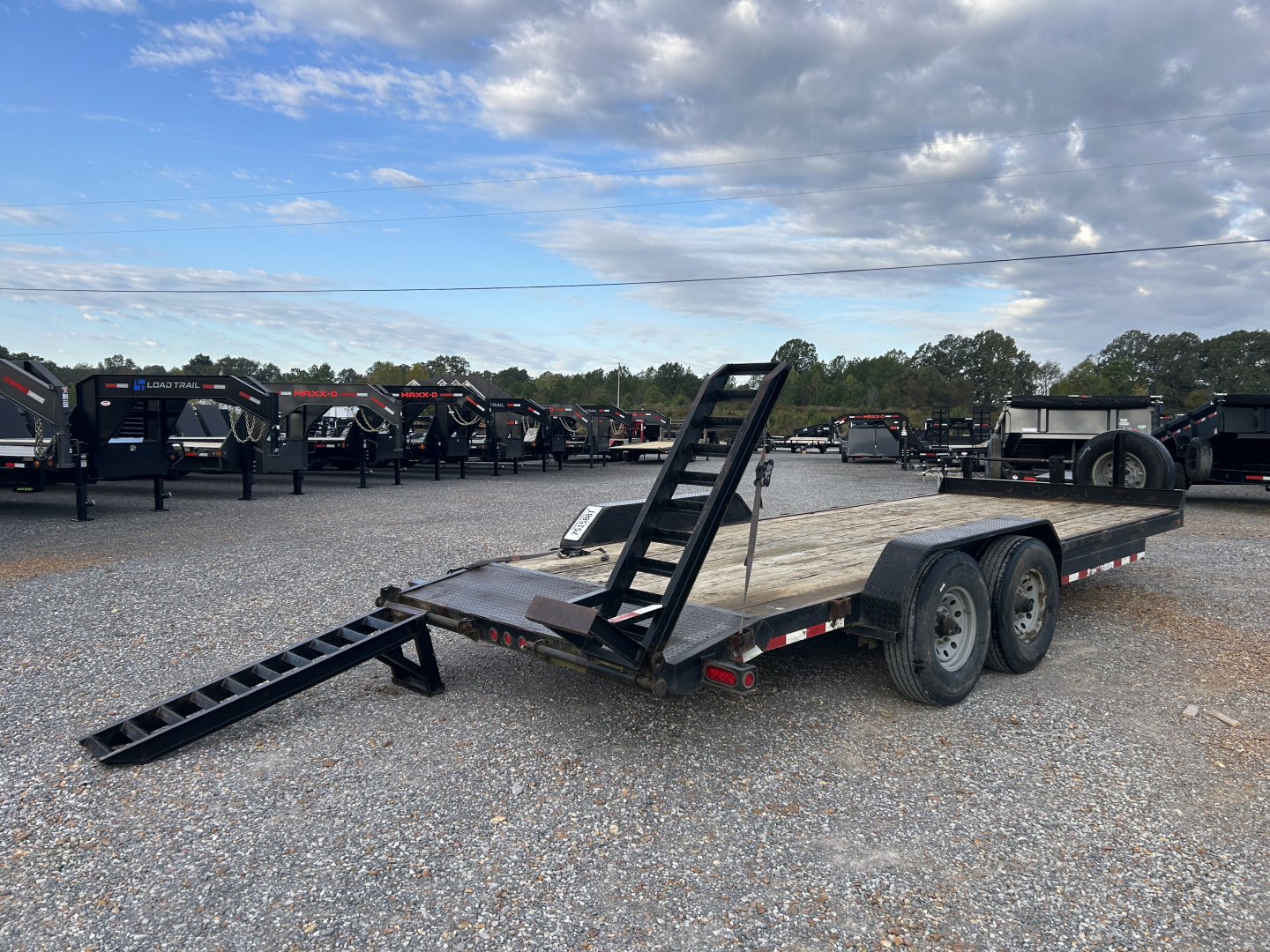 Used 2018 TLC 83"X20' 16K Equipment Trailer