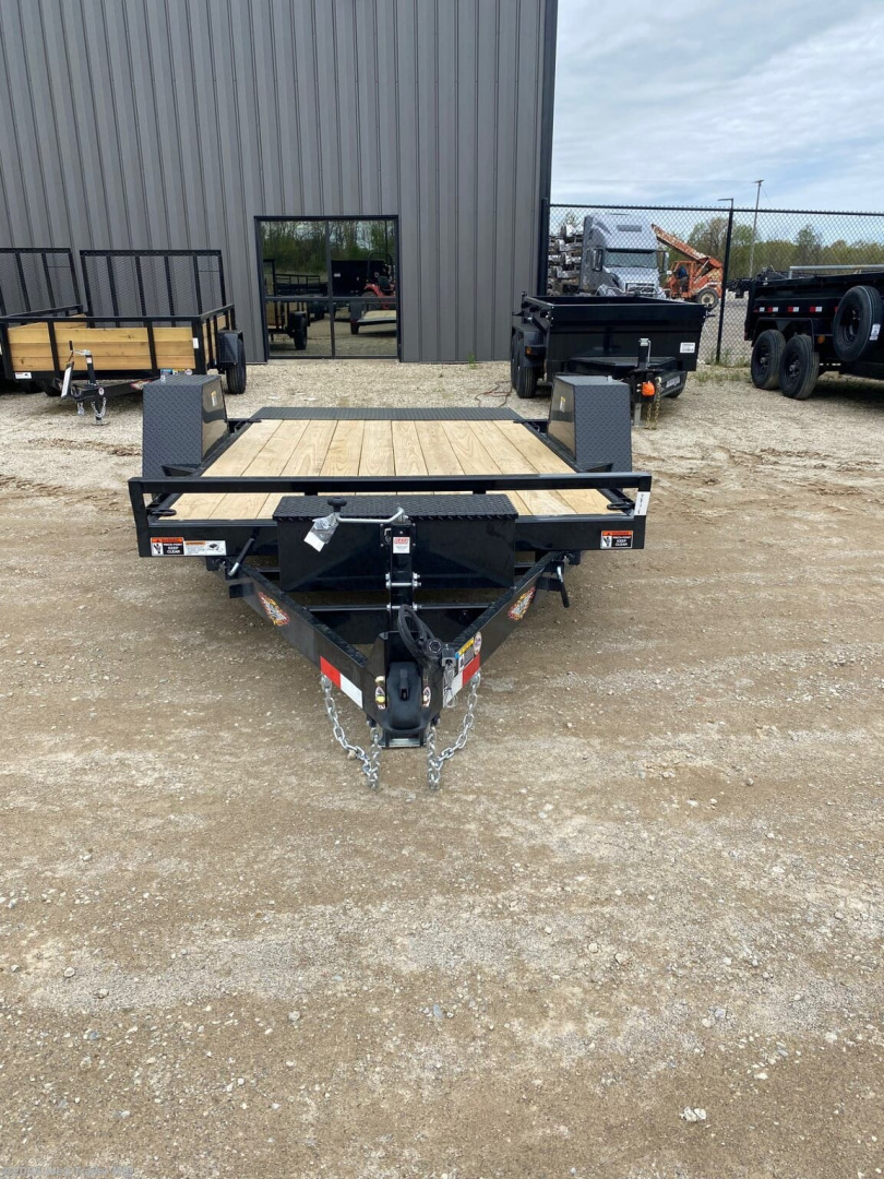 New 2025 H&H H7812GTL-100 Gravity Tilt Equipment Trailer