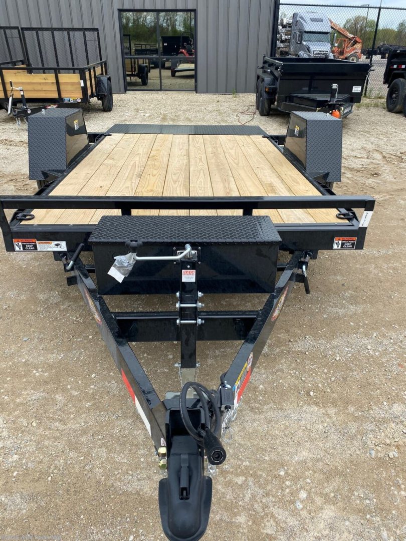 New 2025 H&H H7812GTL-100 Gravity Tilt Equipment Trailer