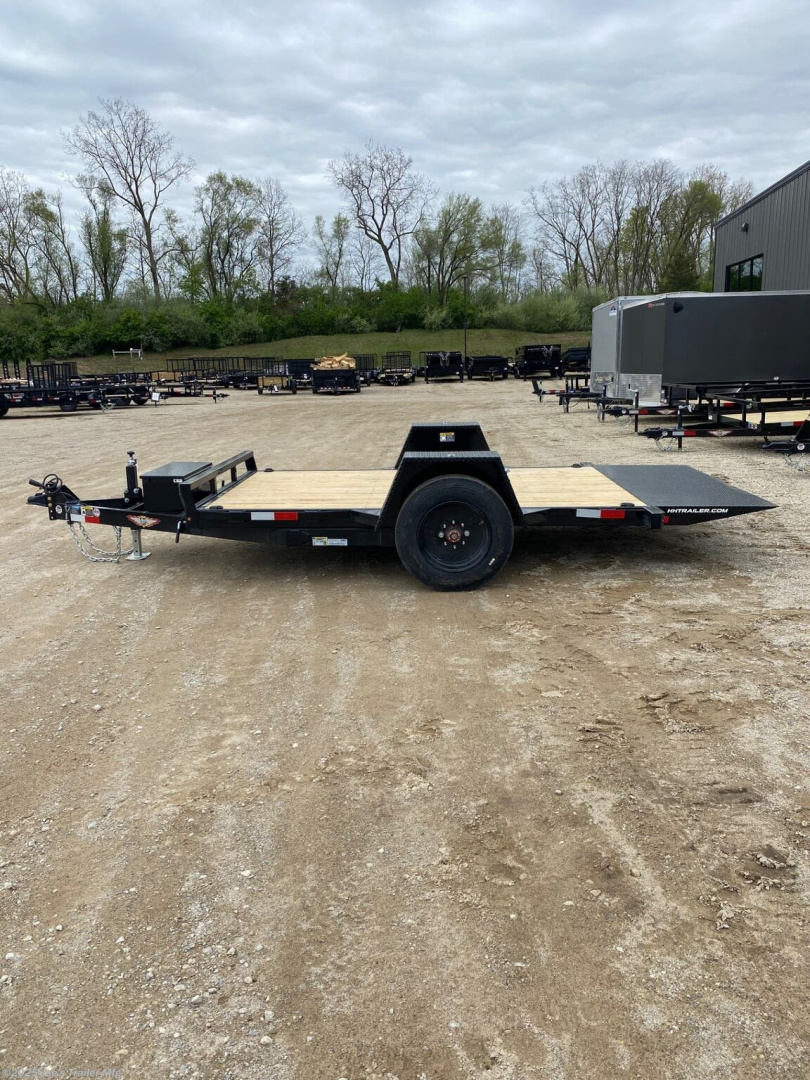 New 2025 H&H H7812GTL-100 Gravity Tilt Equipment Trailer
