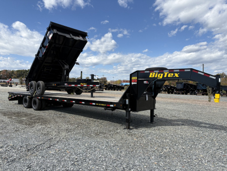 New 2026 Big Tex Trailers 28+5 22GN Gooseneck w/ Mega Ramps Flatbed Trailer