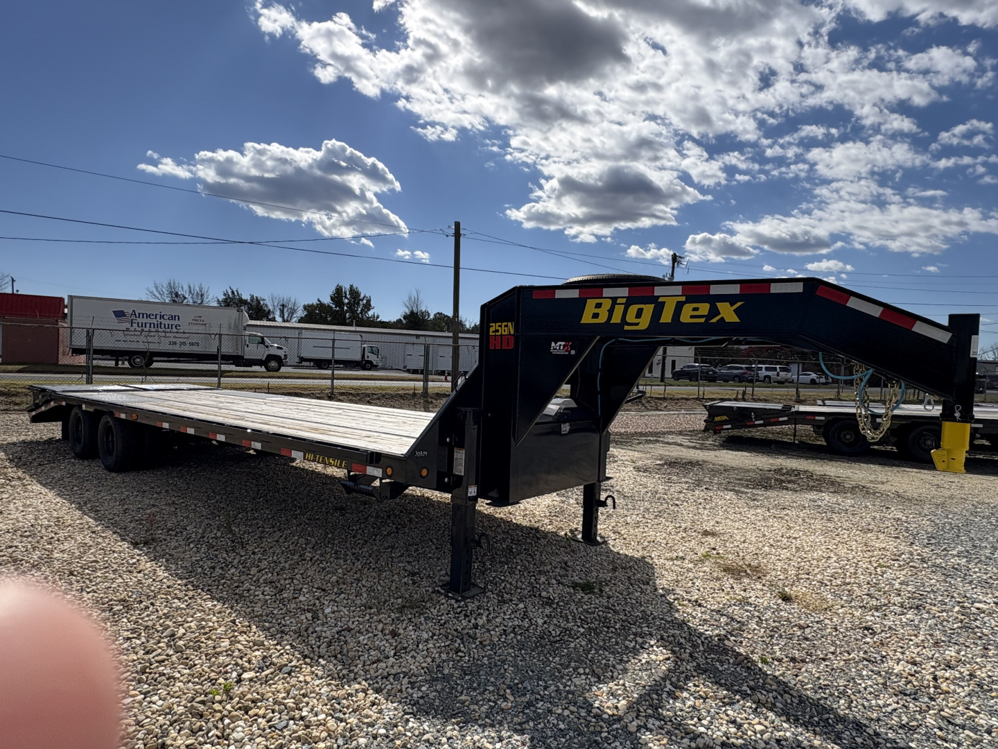 New 2026 Big Tex Trailers 25+5 25GN Gooseneck w/ Mega Ramps 25900 GVWR Flatbed Trailer