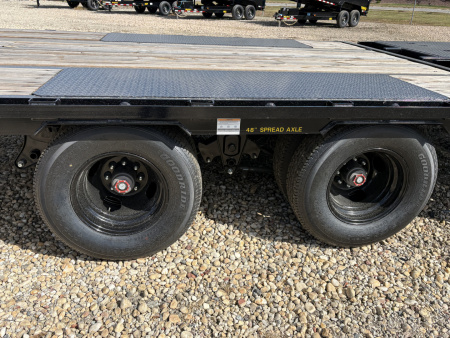 New 2026 Big Tex Trailers 25+5 25GN Gooseneck w/ Mega Ramps 25900 GVWR Flatbed Trailer
