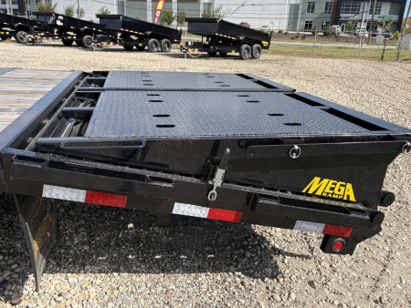New 2026 Big Tex Trailers 25+5 25GN Gooseneck w/ Mega Ramps 25900 GVWR Flatbed Trailer