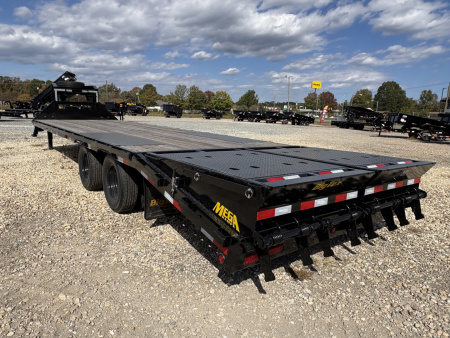 New 2026 Big Tex Trailers 25+5 25GN Gooseneck w/ Mega Ramps 25900 GVWR Flatbed Trailer