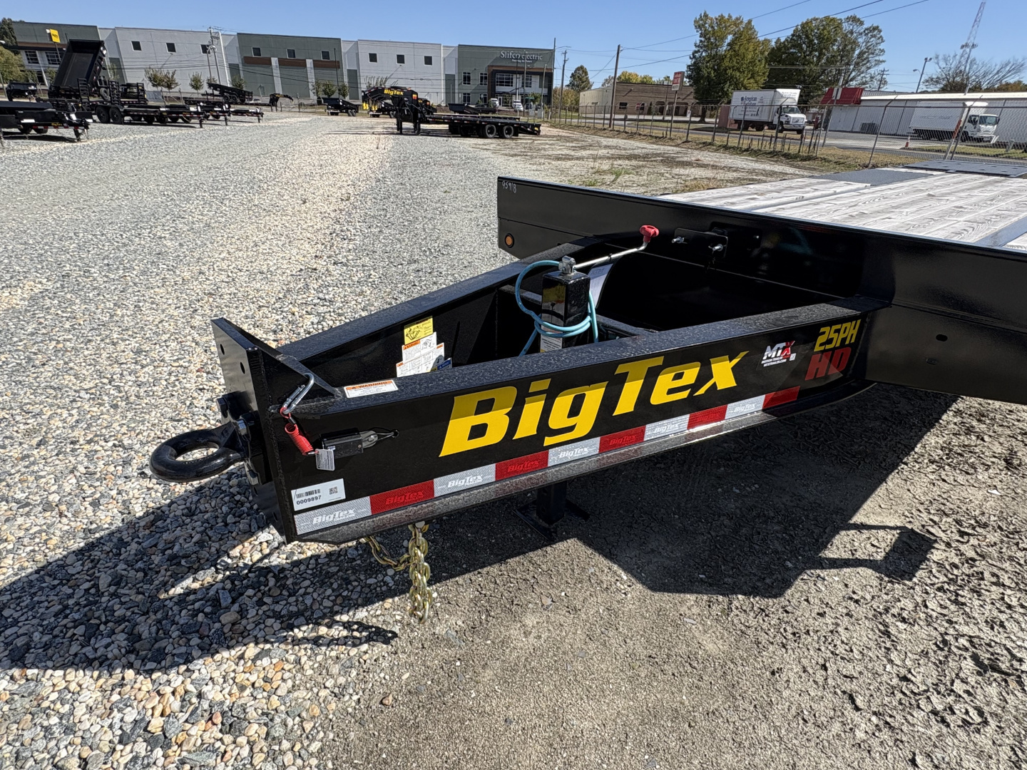New 2025 Big Tex Trailers 20+5 25PH Over Deck Pintle w/ Mega Ramps Equipment Trailer *Take an additional $400 off with an instant rebate thru 5/31