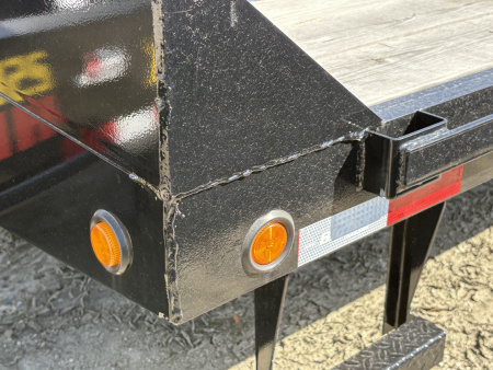 New 2025 Big Tex Trailers 20+5 25PH Over Deck Pintle w/ Mega Ramps Equipment Trailer *Take an additional $400 off with an instant rebate thru 5/31