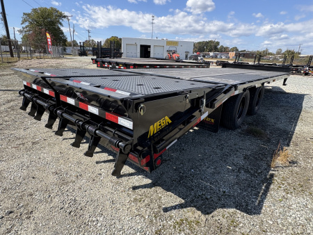 New 2025 Big Tex Trailers 20+5 25PH Over Deck Pintle w/ Mega Ramps Equipment Trailer *Take an additional $400 off with an instant rebate thru 5/31