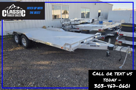 New 2026 Aluma WB18H-TA-EL Utility Trailer