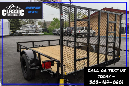 New 2025 Buck Dandy LB810 Utility Trailer