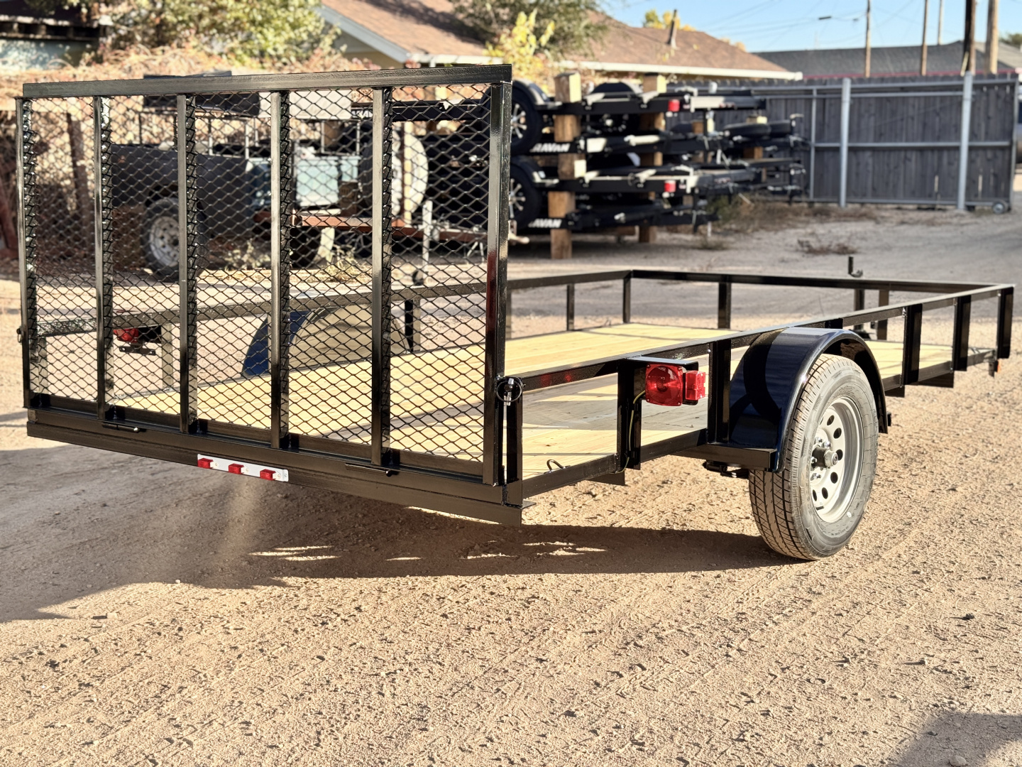 New 2026 Diamond T 6.5-12 Prowler Rampgate Utility 3K GVWR