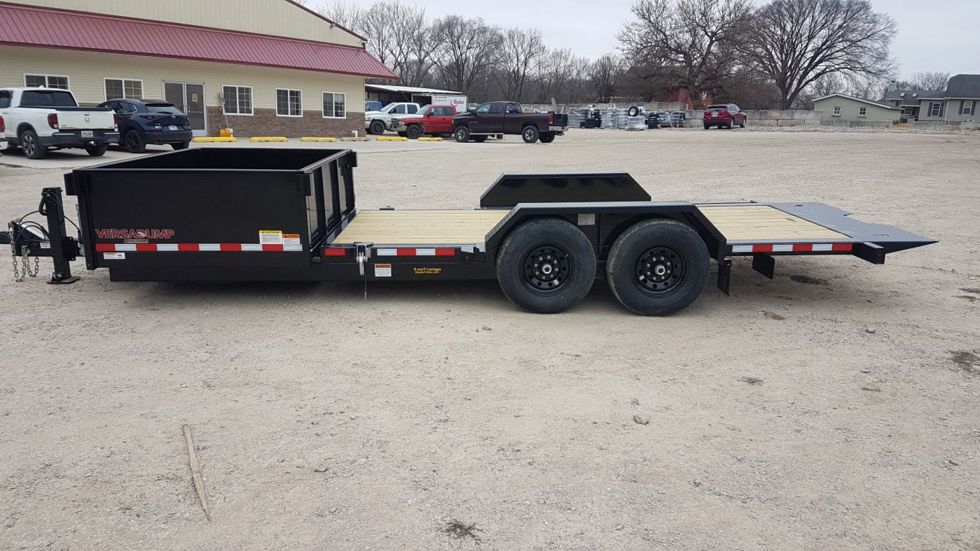 New 2026 Midsota HS-21 (16′ Tilt Bed) Dump Trailer