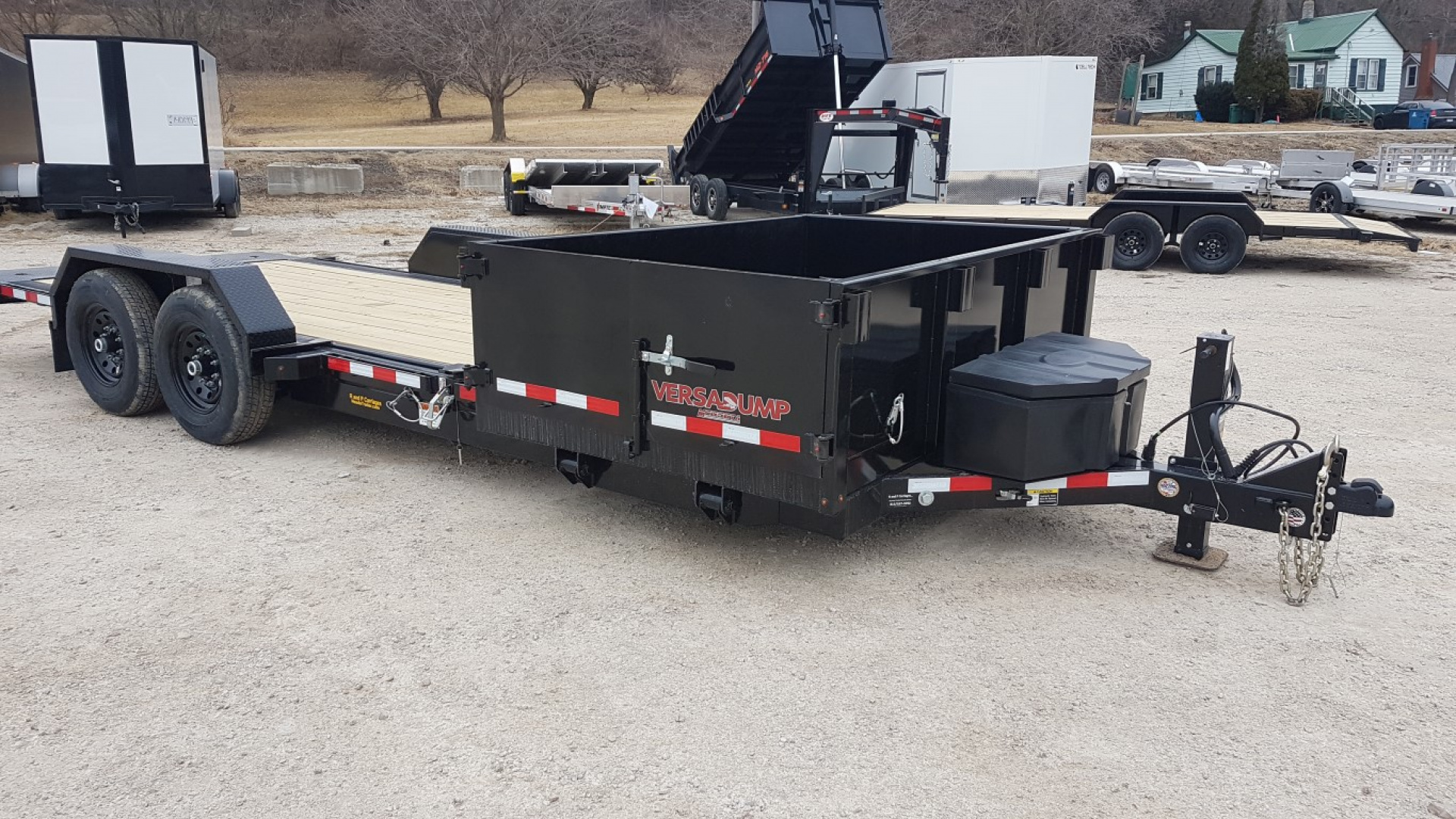 New 2026 Midsota HS-21 (16′ Tilt Bed) Dump Trailer