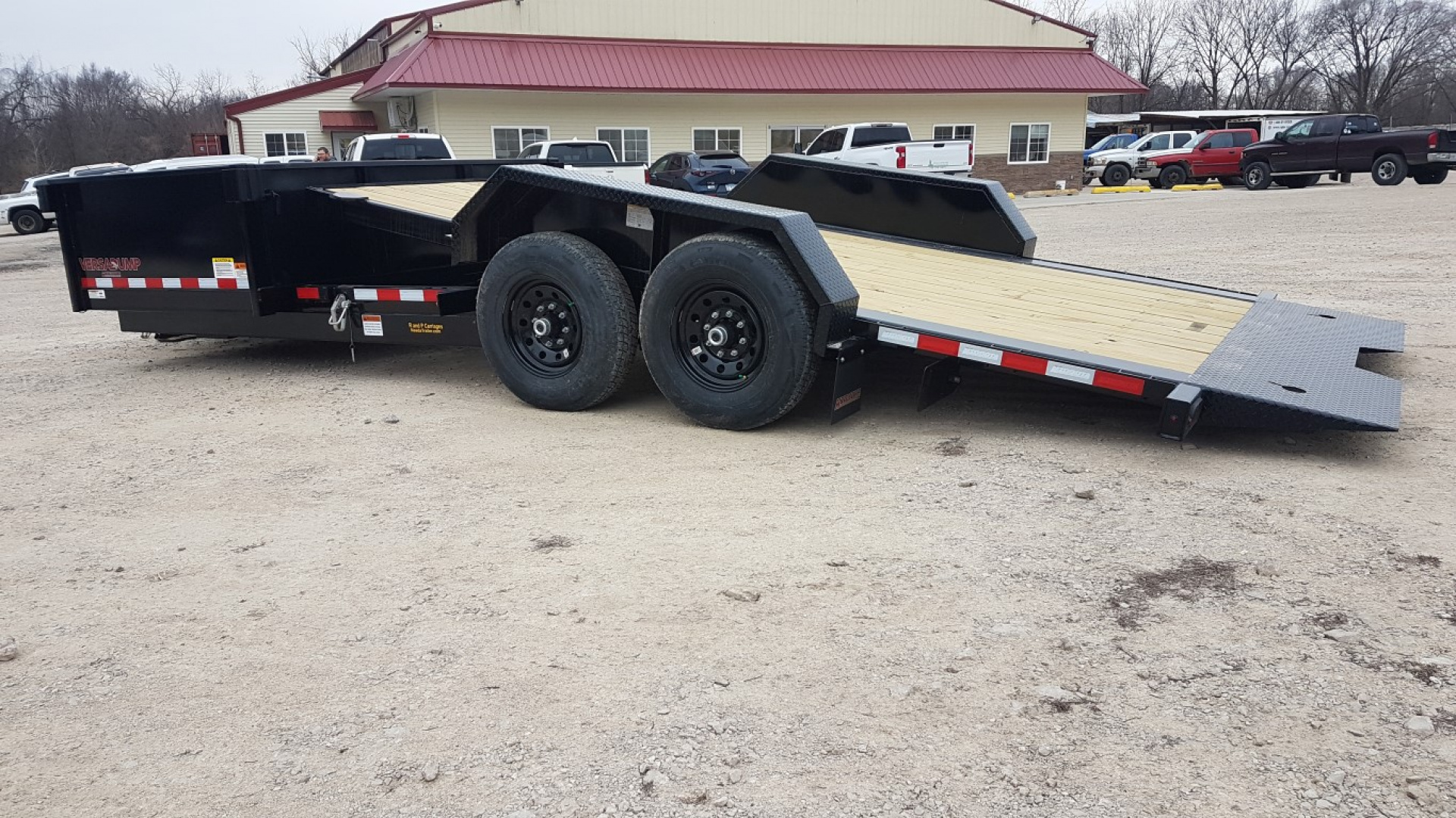 New 2026 Midsota HS-21 (16′ Tilt Bed) Dump Trailer