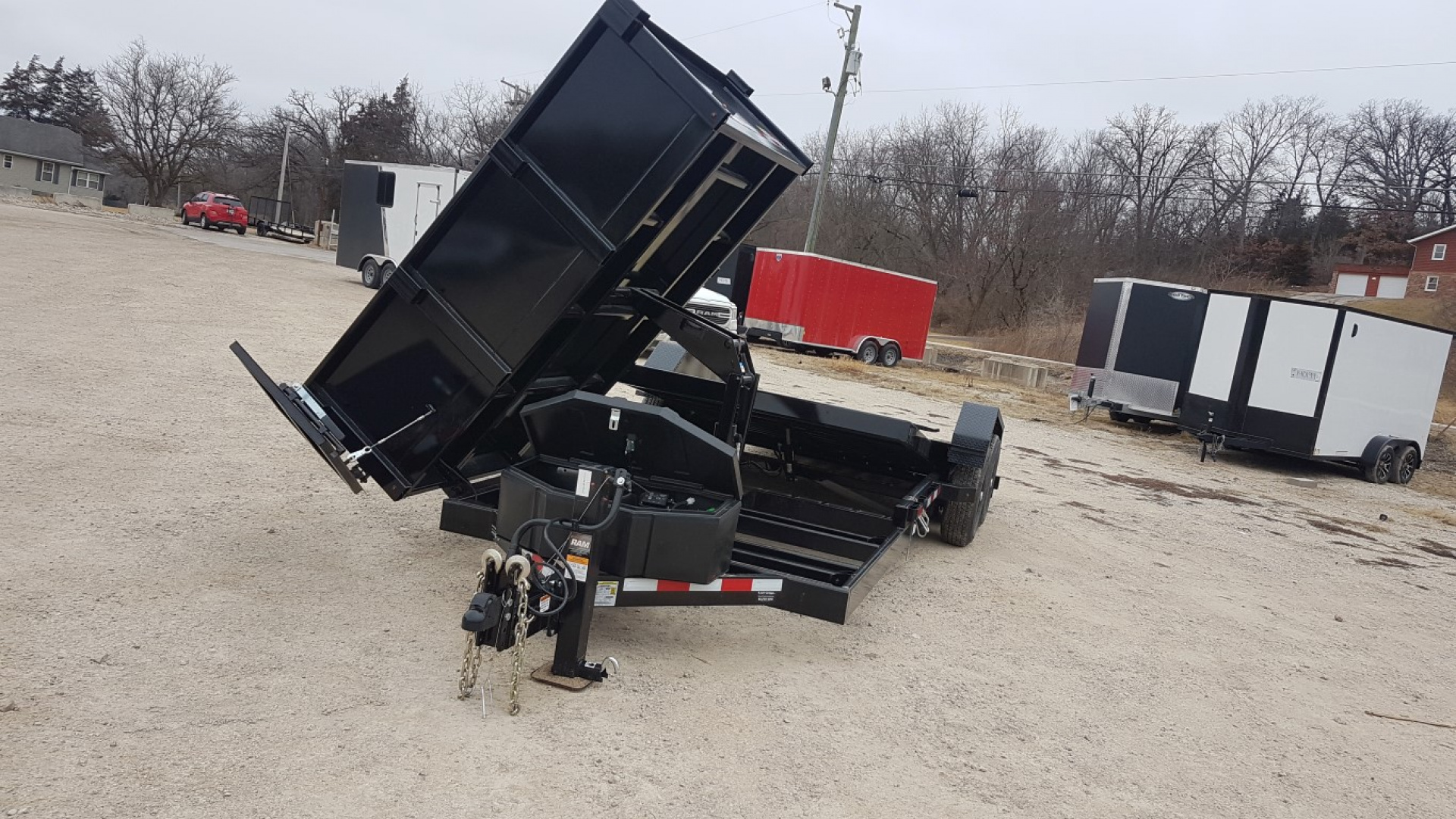 New 2026 Midsota HS-21 (16′ Tilt Bed) Dump Trailer