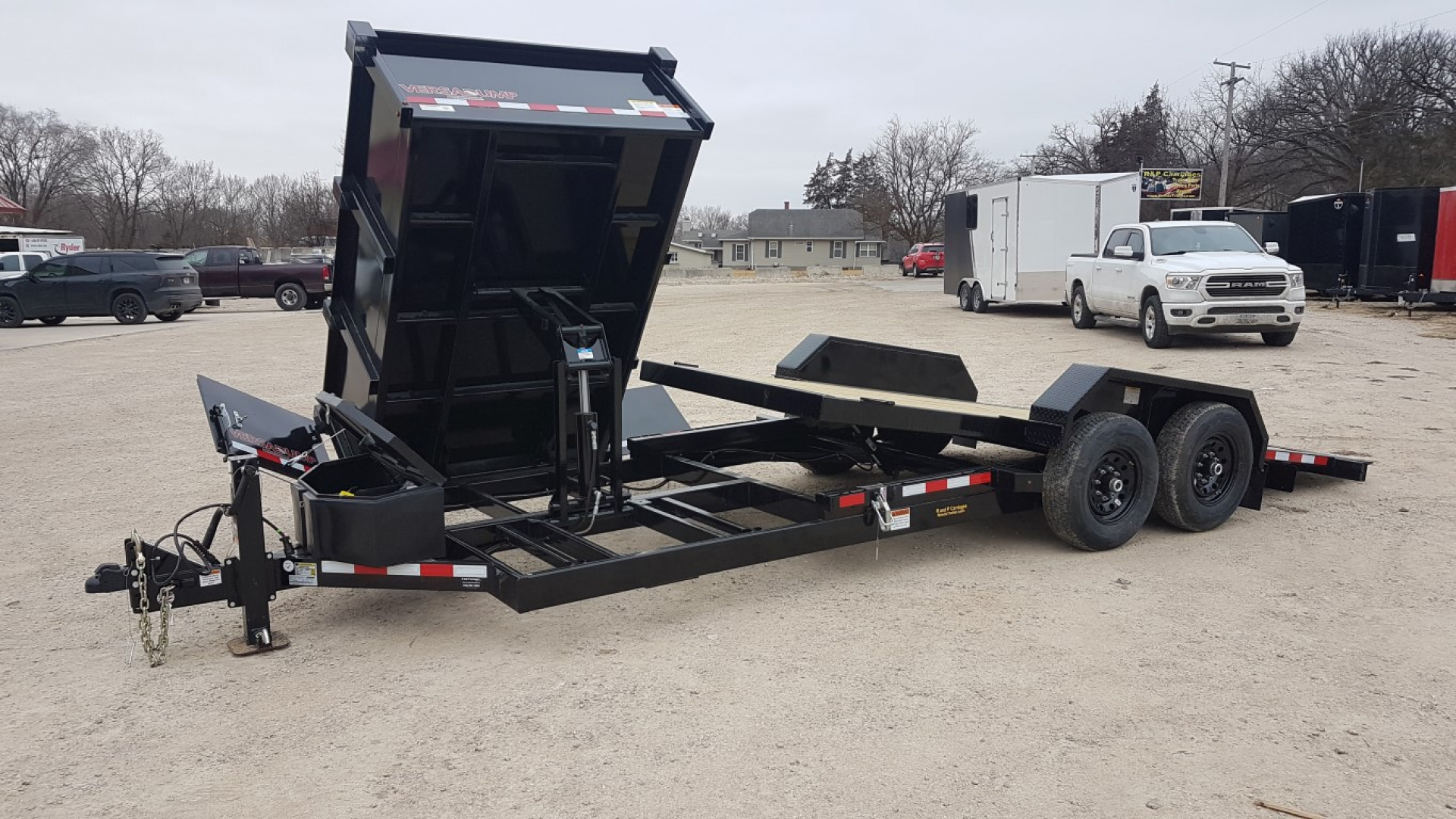 New 2026 Midsota HS-21 (16′ Tilt Bed) Dump Trailer