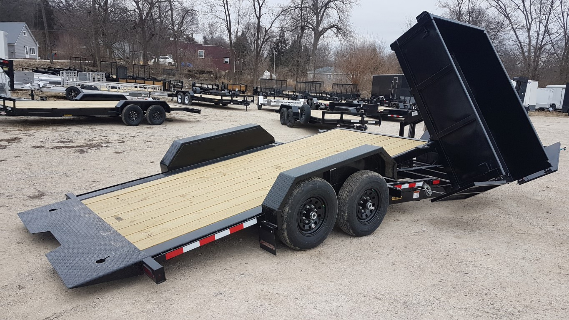 New 2026 Midsota HS-21 (16′ Tilt Bed) Dump Trailer
