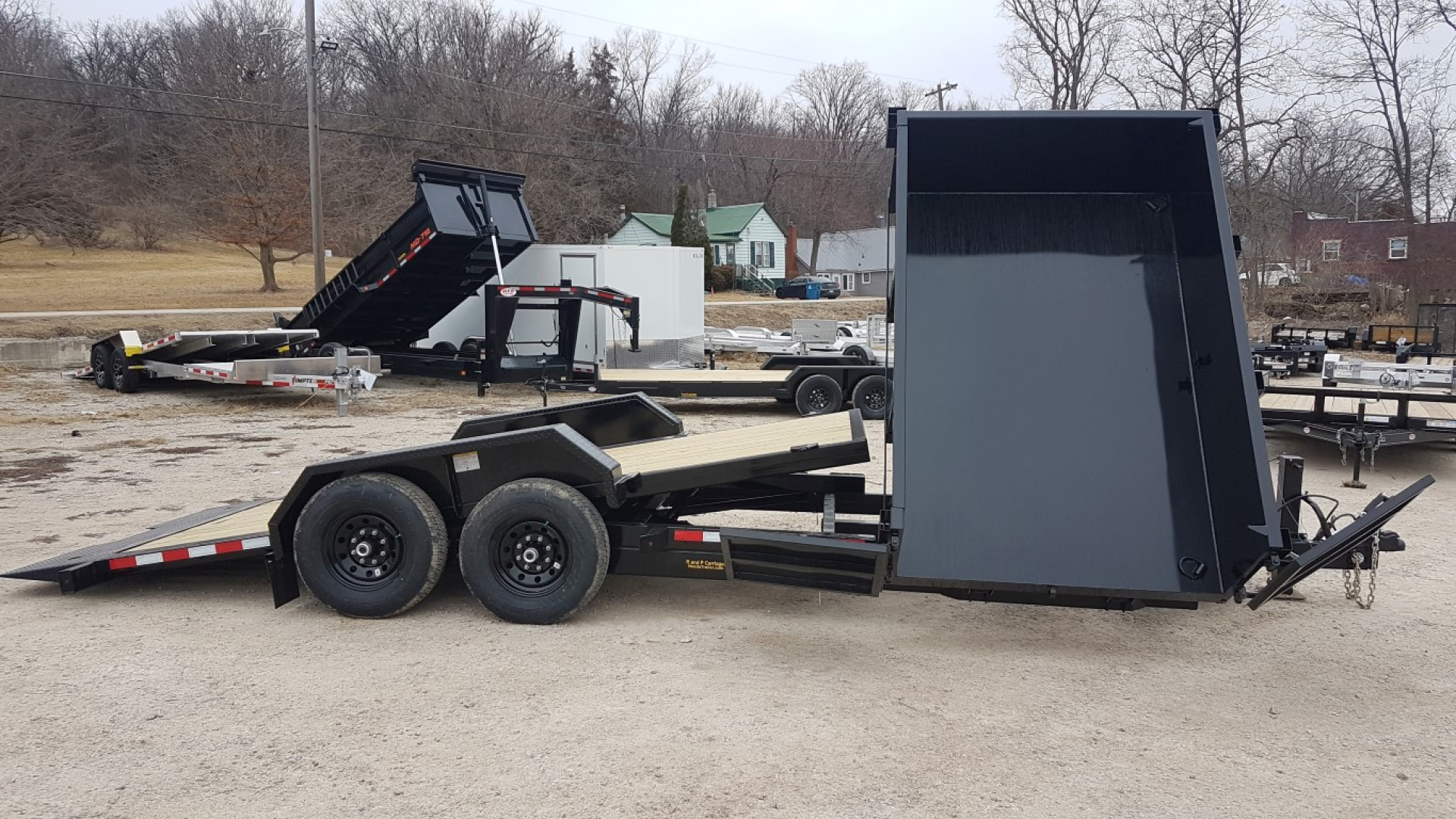 New 2026 Midsota HS-21 (16′ Tilt Bed) Dump Trailer